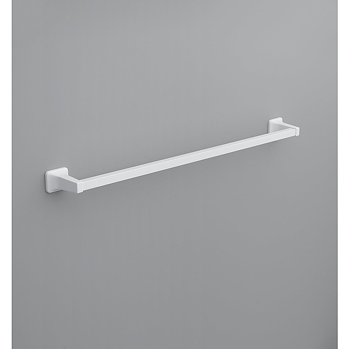 OakBrook 297-120607OB Satin White Towel Bar 30 in. L Die Cast Zinc