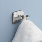 OakBrook 297-0304-OB Brushed Nickel Double Robe Hook