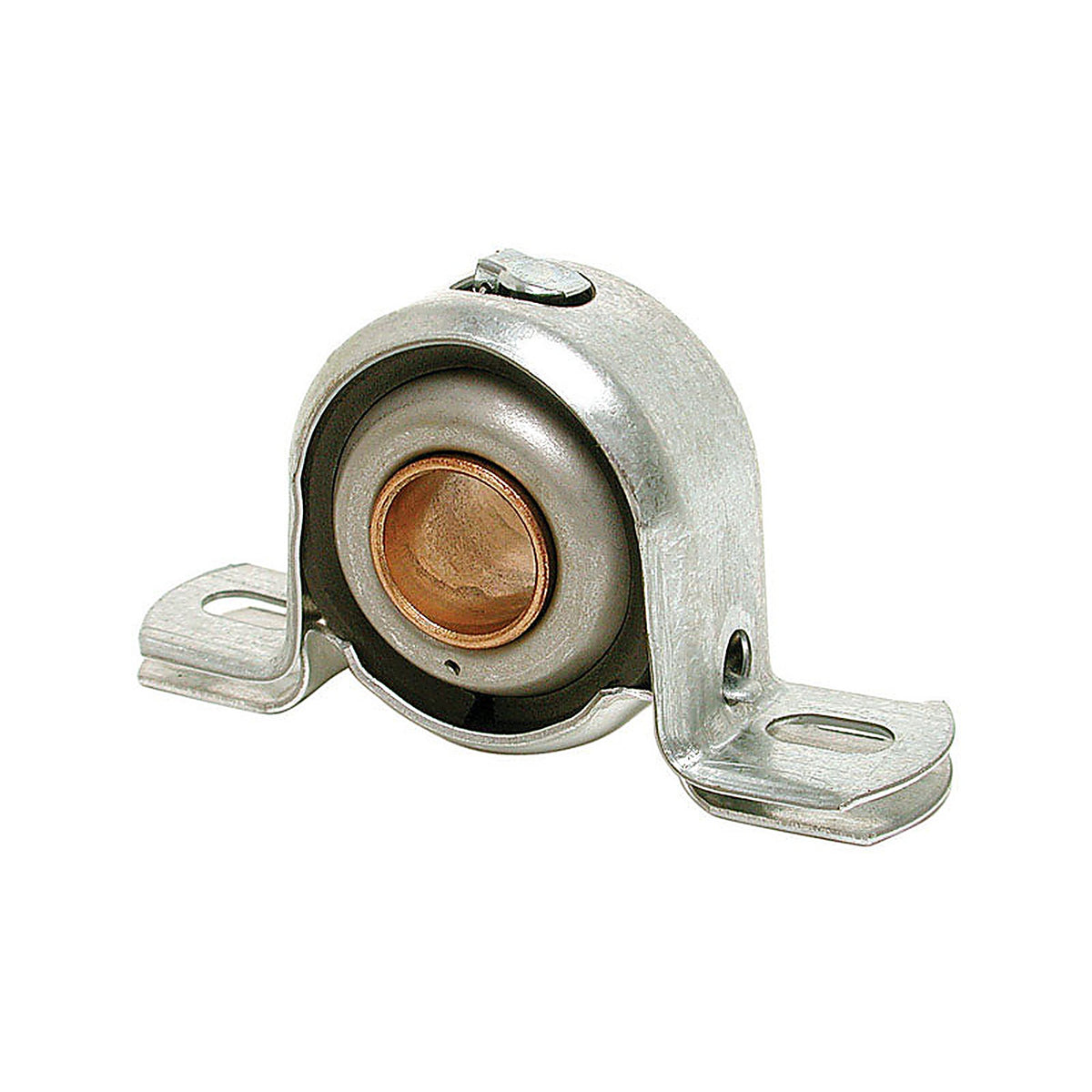 Dial 6642 2-9/32 in. H x 4 in. W Steel Black Ball Bearing and Cushion