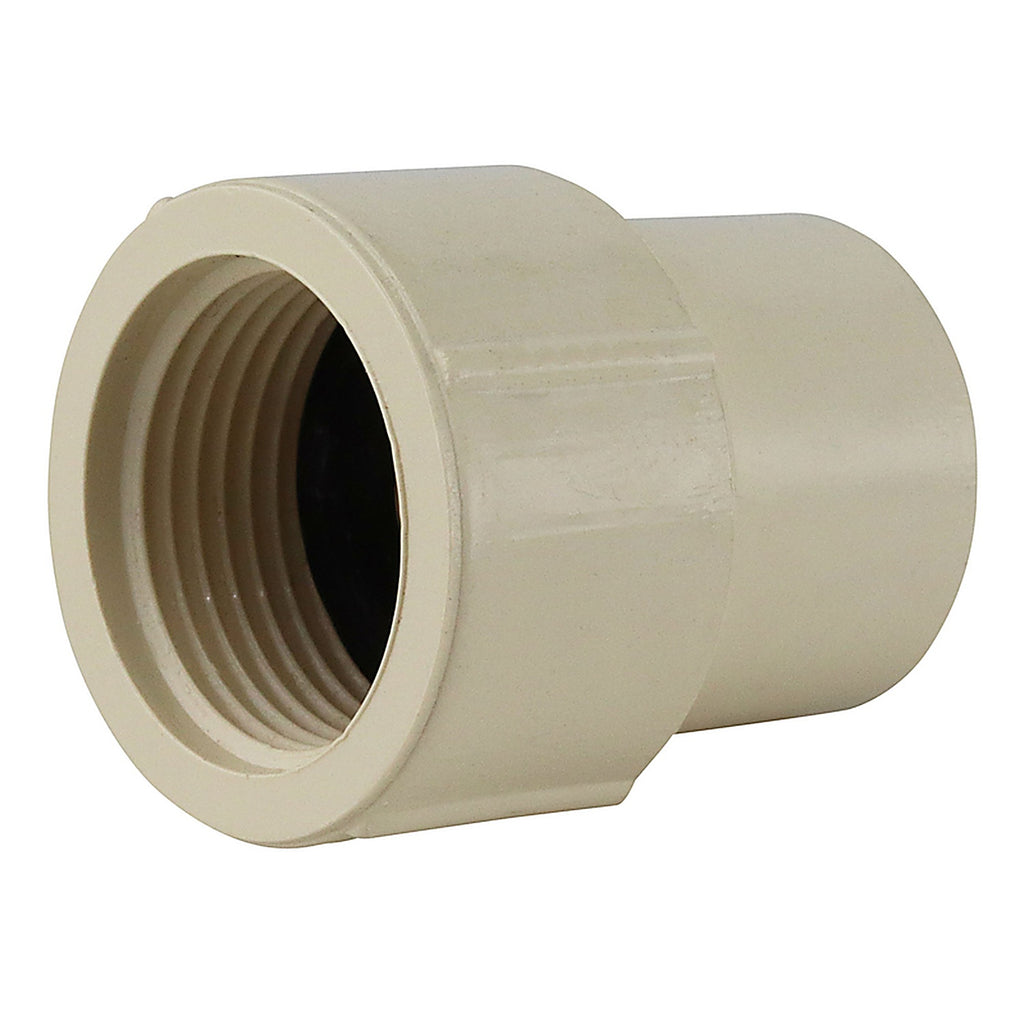 Apollo CPVCFA34W10PK Schedule 40 3/4 in. Slip x 3/4 in. Dia. FNPT CPVC Female Adapter