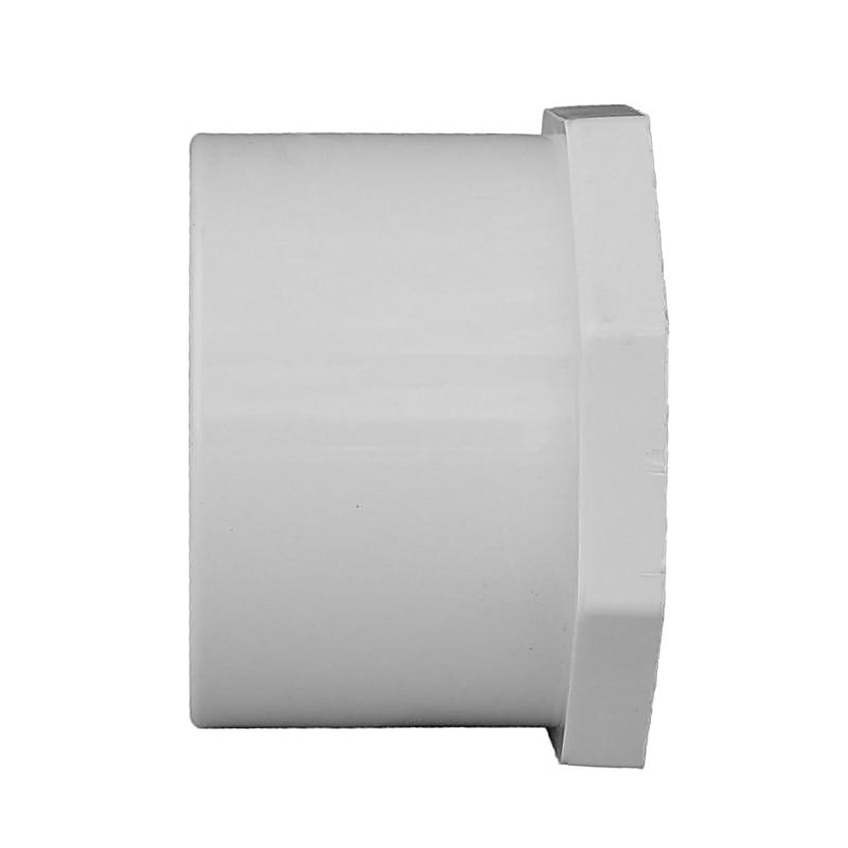 Charlotte Pipe PVC 02107 2600 Schedule 40 2-1/2 in. Spigot x 2 in. Dia. Slip PVC Reducing Bushing