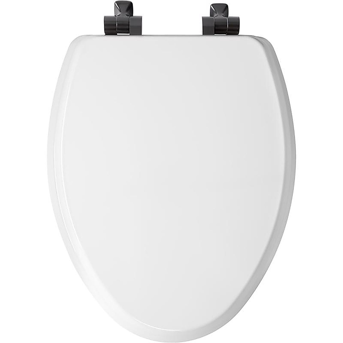 Bemis 126MBSL 000 Bemis Benton Slow Close Elongated White Enameled Wood Toilet Seat