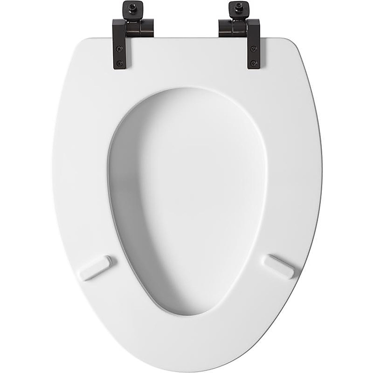 Bemis 126MBSL 000 Bemis Benton Slow Close Elongated White Enameled Wood Toilet Seat