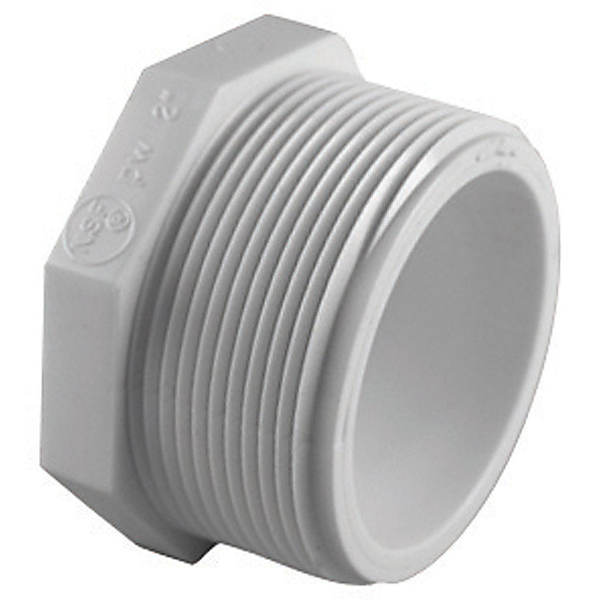 Charlotte Pipe PVC 02113 1800 Schedule 40 2-1/2 in. MPT PVC Plug