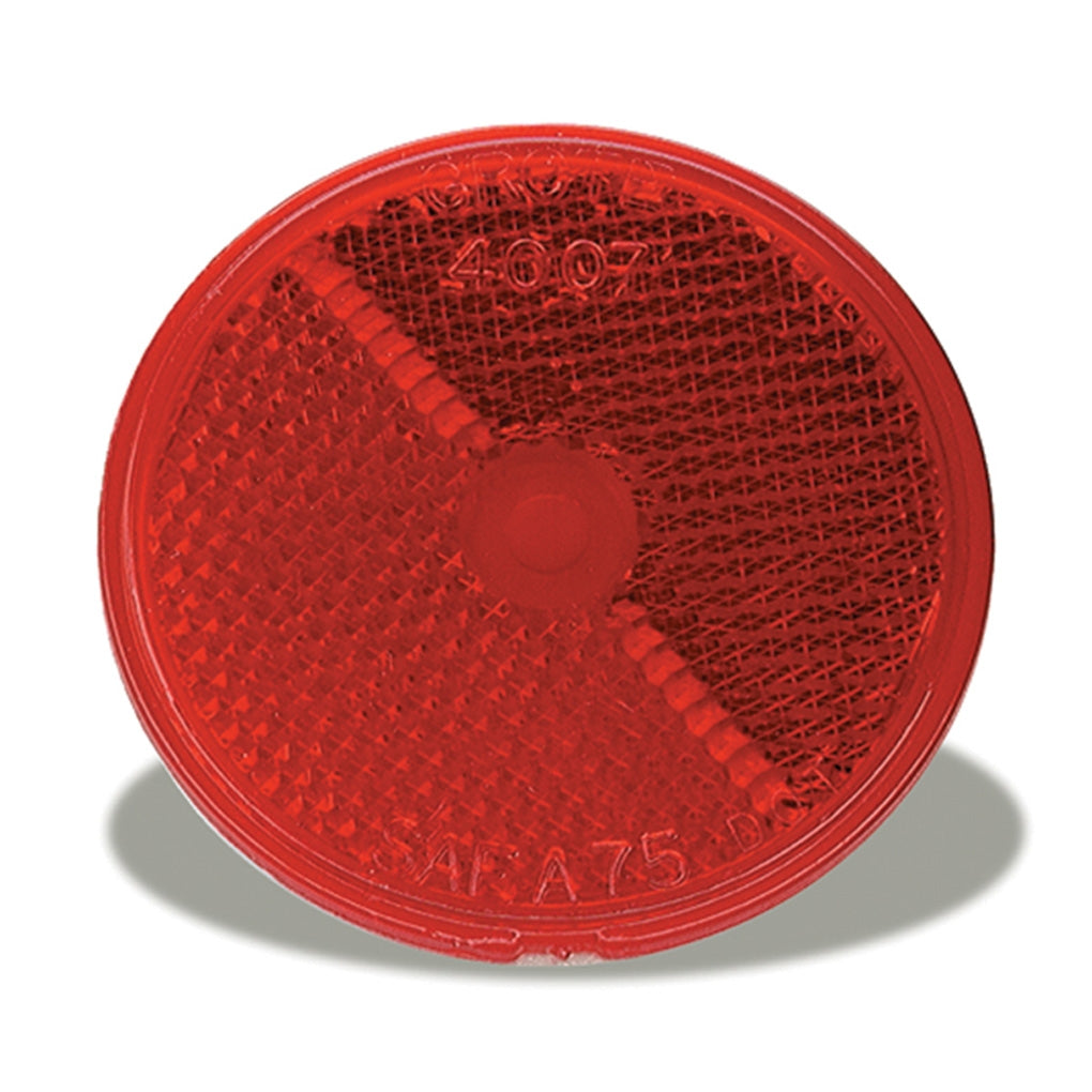 Grote 40072 Round Stick-On Reflector