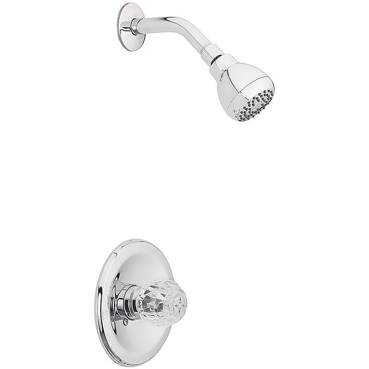 OakBrook 832X-0501 Essentials 1-Handle Chrome Shower Faucet