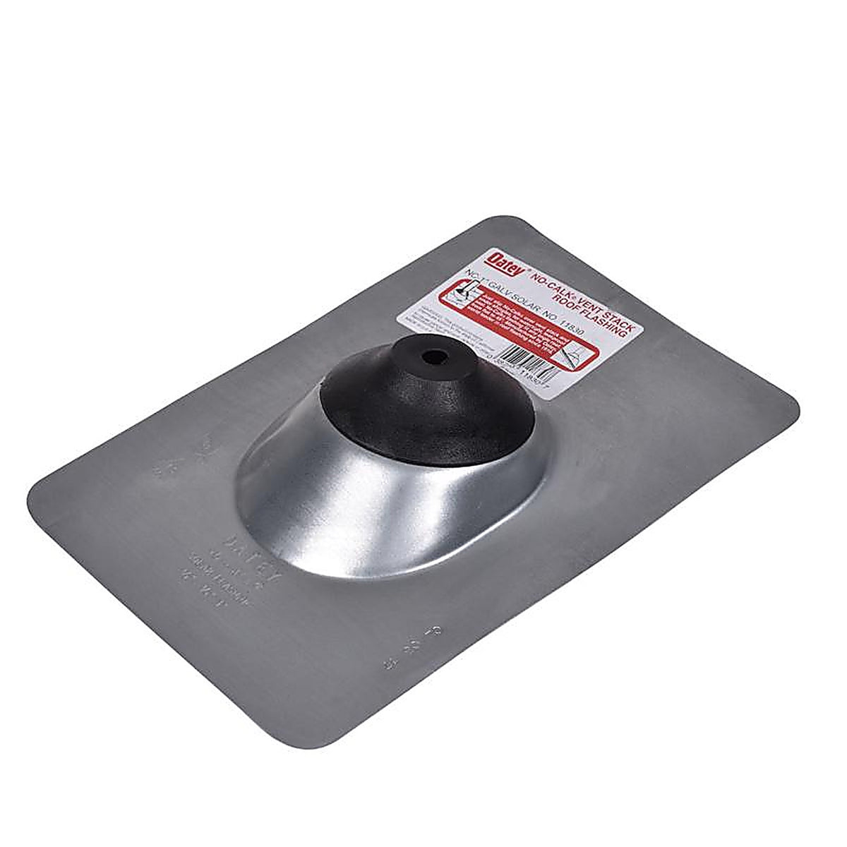 Oatey 11830 No-Calk 12-1/2 in. W x 9 in. L Galvanized Steel Roof Flashing Silver