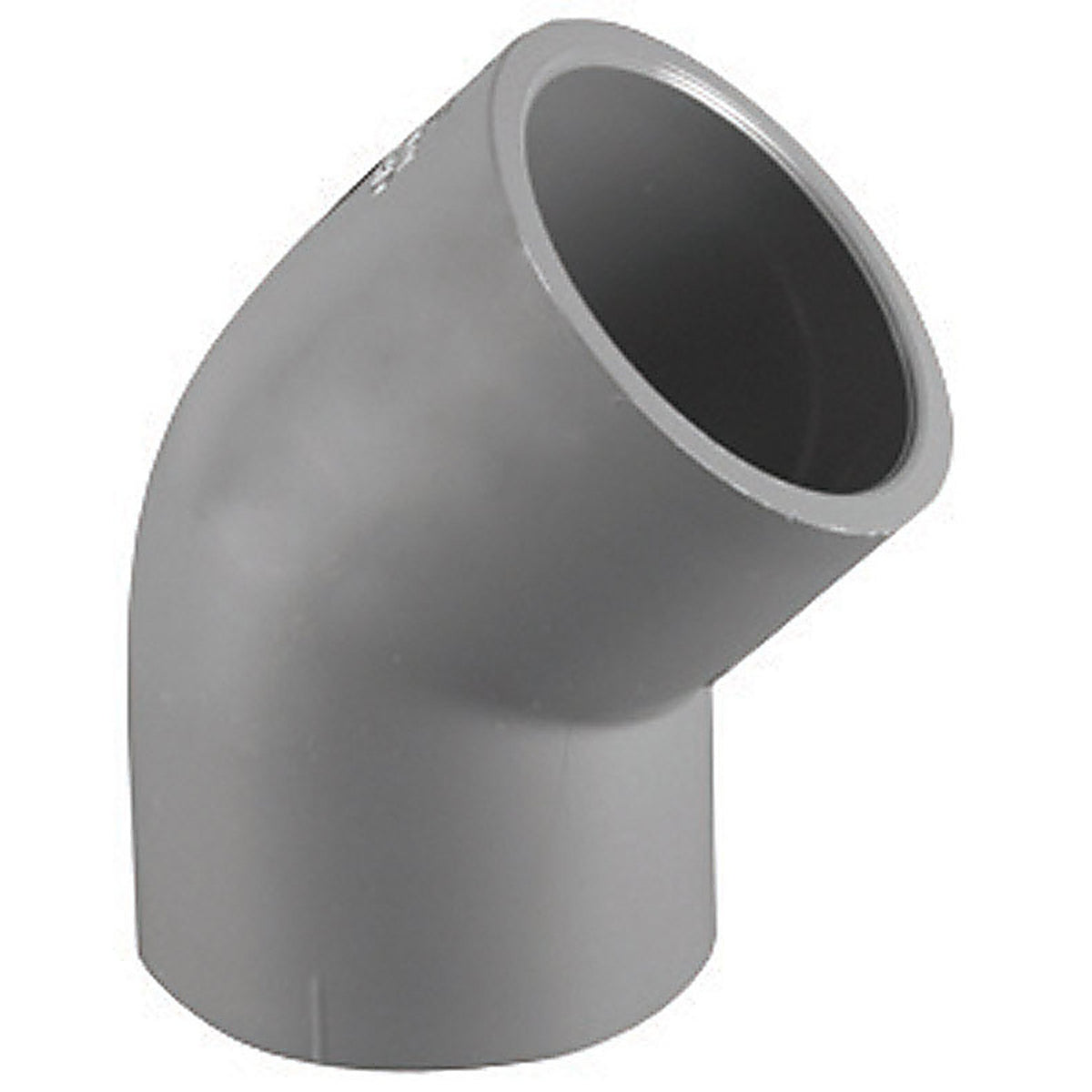 Charlotte Pipe PVC 08309 1000 80 1/2 in. Slip x 1/2 in. Dia. Slip PVC Elbow