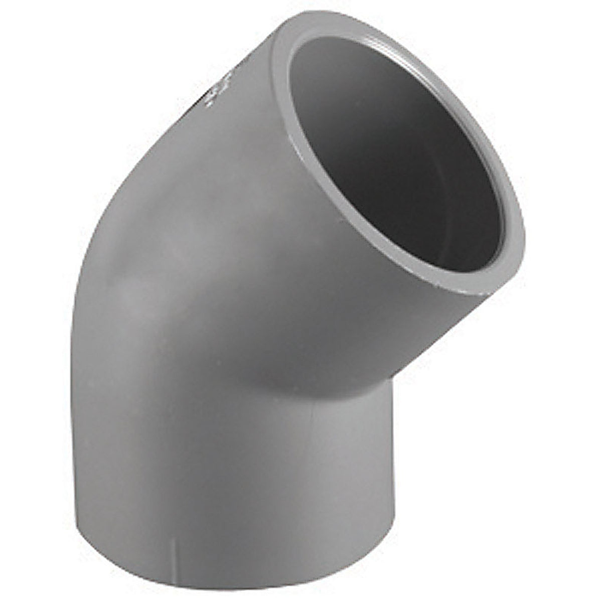 Charlotte Pipe PVC 08309 1400 80 1 in. Slip x 1 in. Dia. Slip PVC 45 Degree Elbow