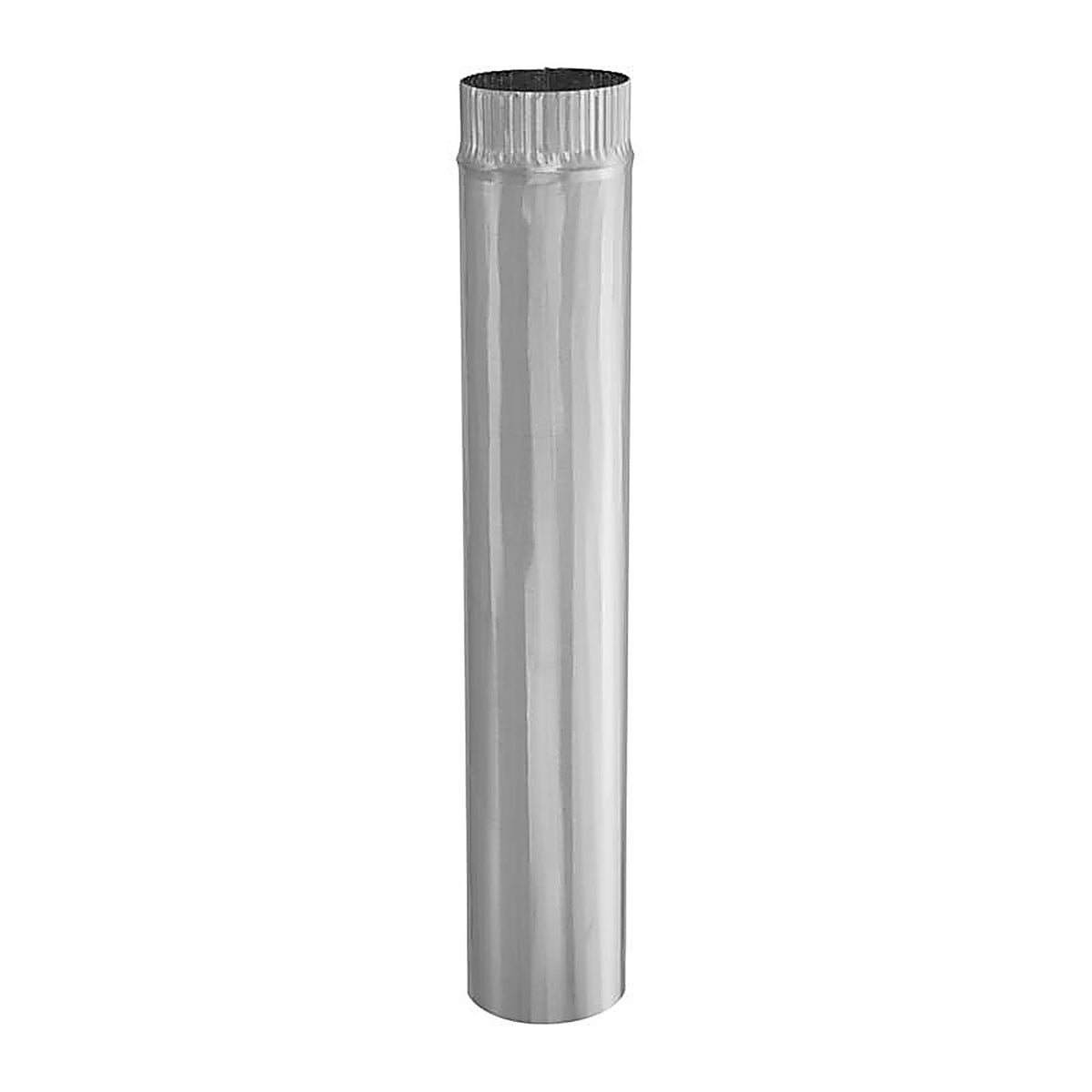 Imperial GV0355 4 in. Dia. x 24 in. L Galvanized Steel Furnace Pipe