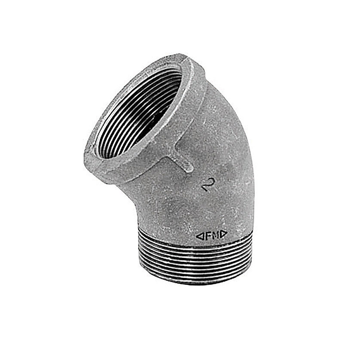 Anvil 8700128203 1/2 in. MPT x 1/2 in. Dia. MPT Malleable Iron Street Elbow