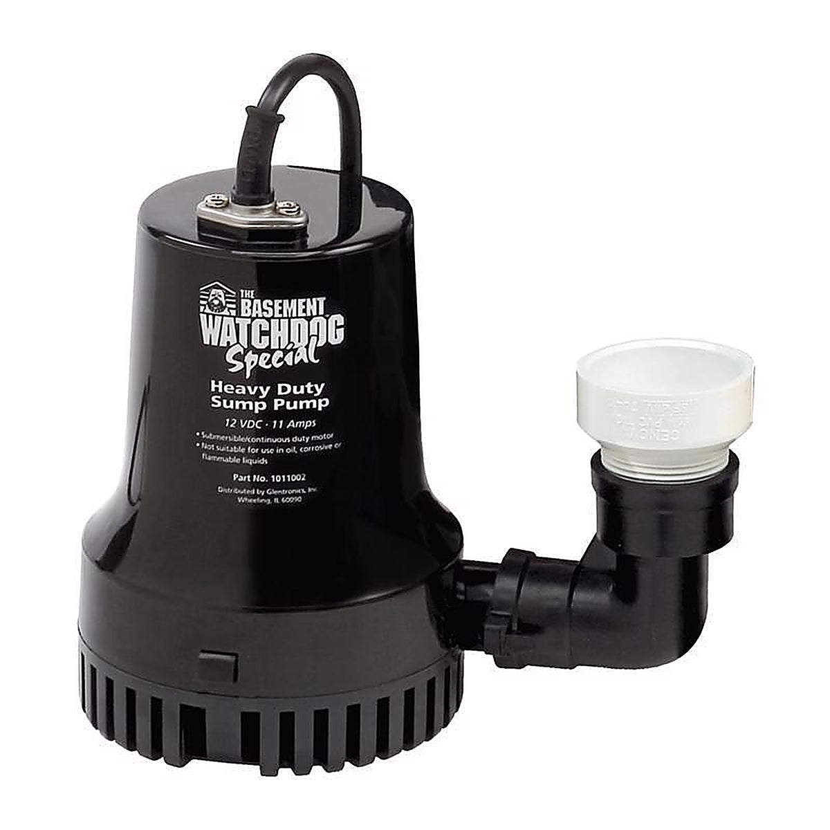 Basement Watchdog BWSP 1/3 hp 2,600 gph Thermoplastic Dual Reed Switch Battery Backup Sump Pump