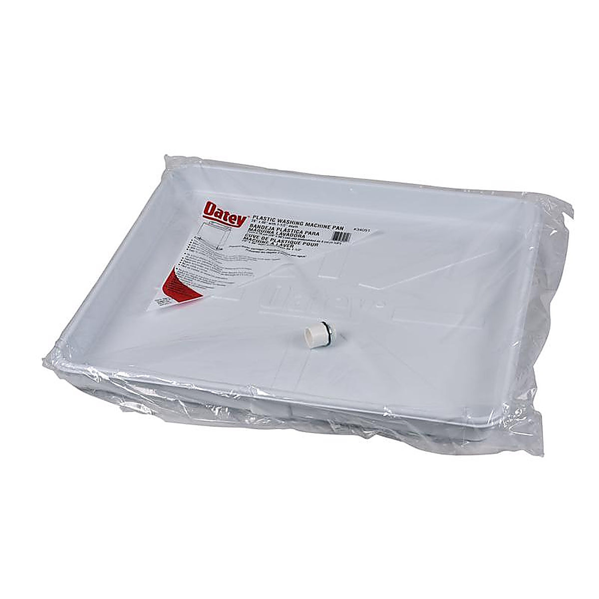 Oatey 34051 Plastic Washing Machine Pan