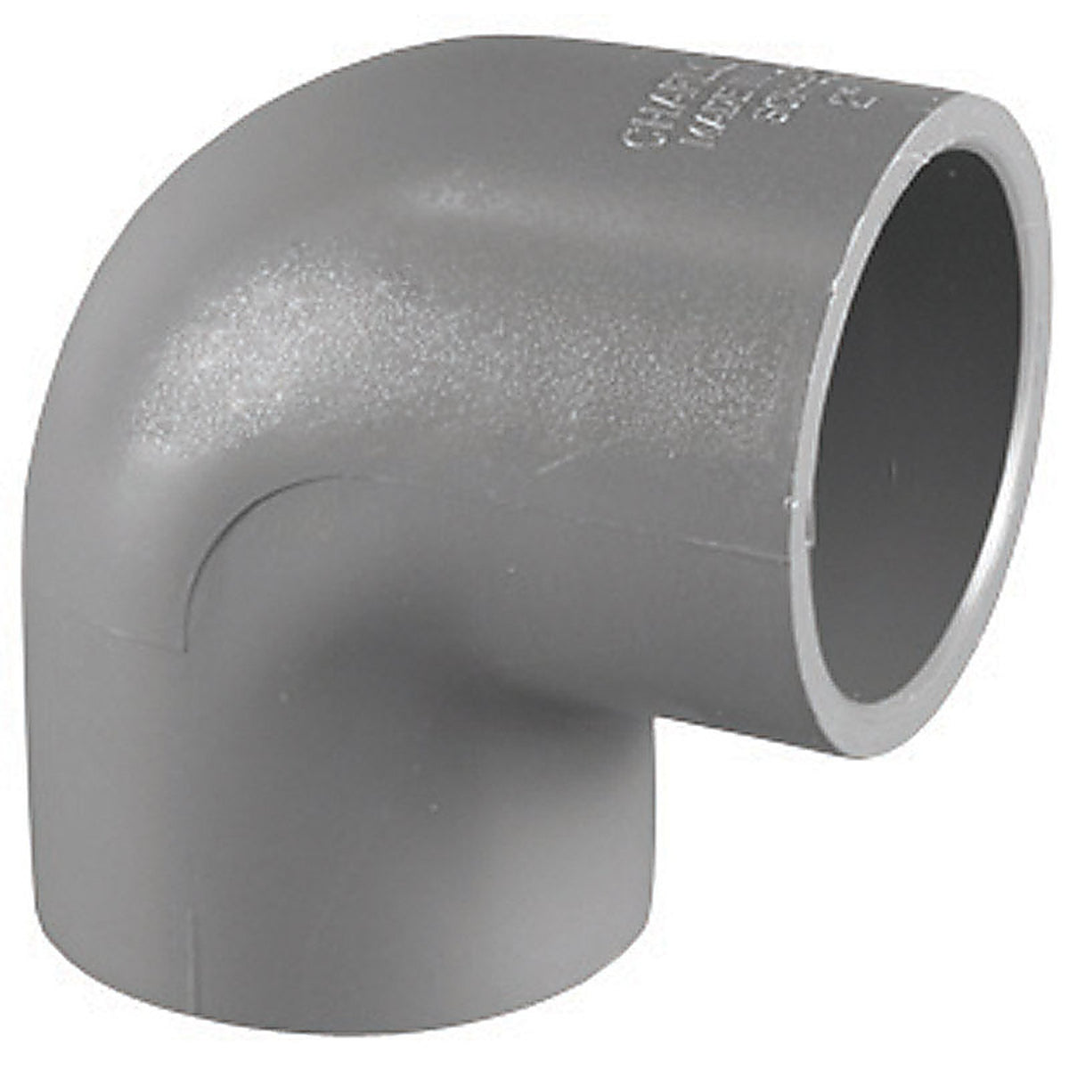 Charlotte Pipe PVC 08300 1800 Schedule 80 1-1/2 in. Slip x 1-1/2 in. Dia. Slip PVC Elbow