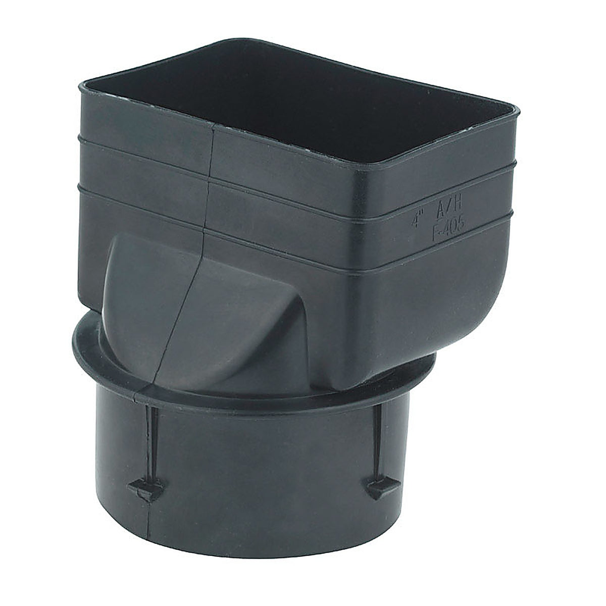 Advanced Drainage 0465AA 4-1/4 in. Barb x 3 in. Dia. Barb Polyethylene Downspout Adapter