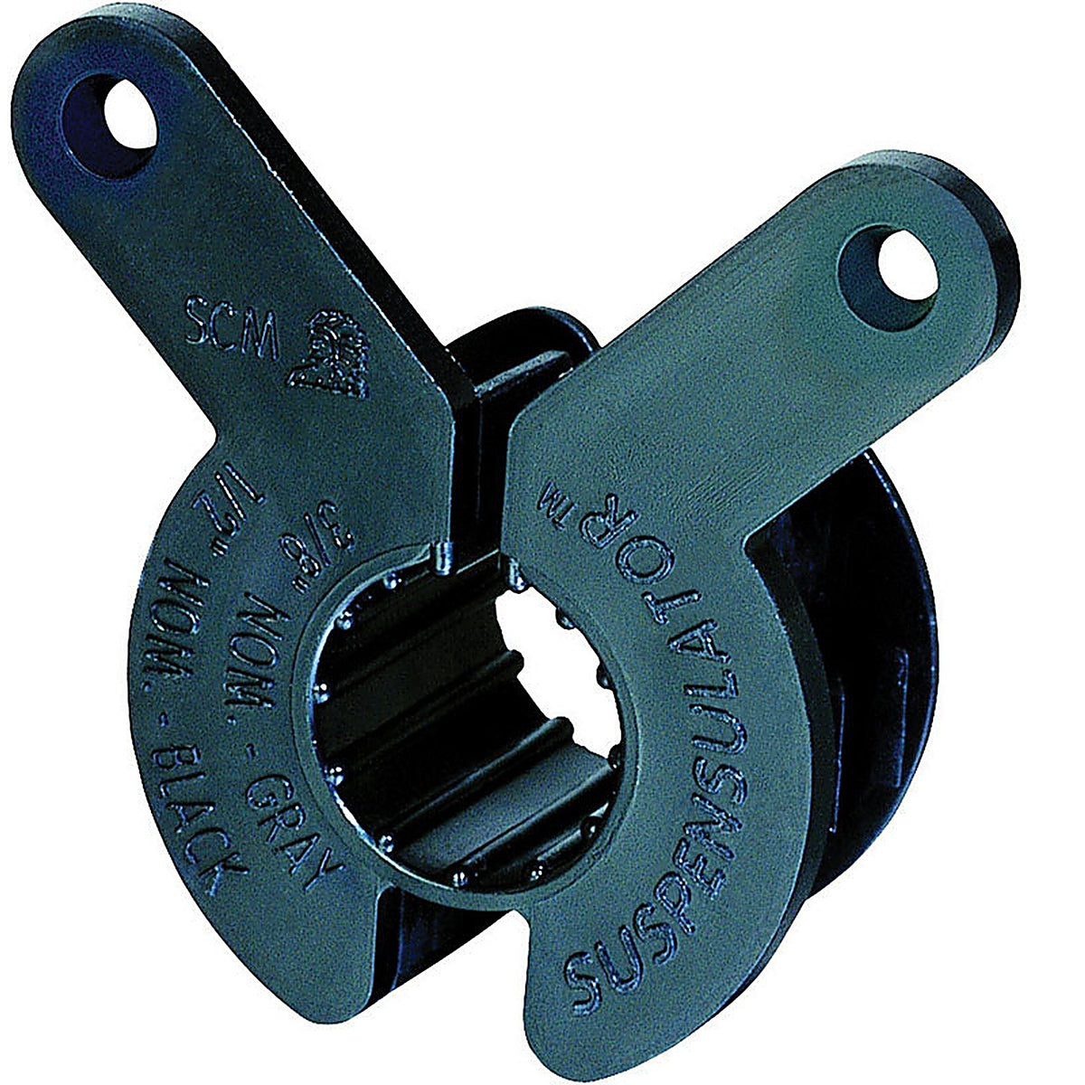 Sioux Chief 558-E3PK2 Suspensulator 3/4 in. Black Plastic Suspension Pipe Clamps
