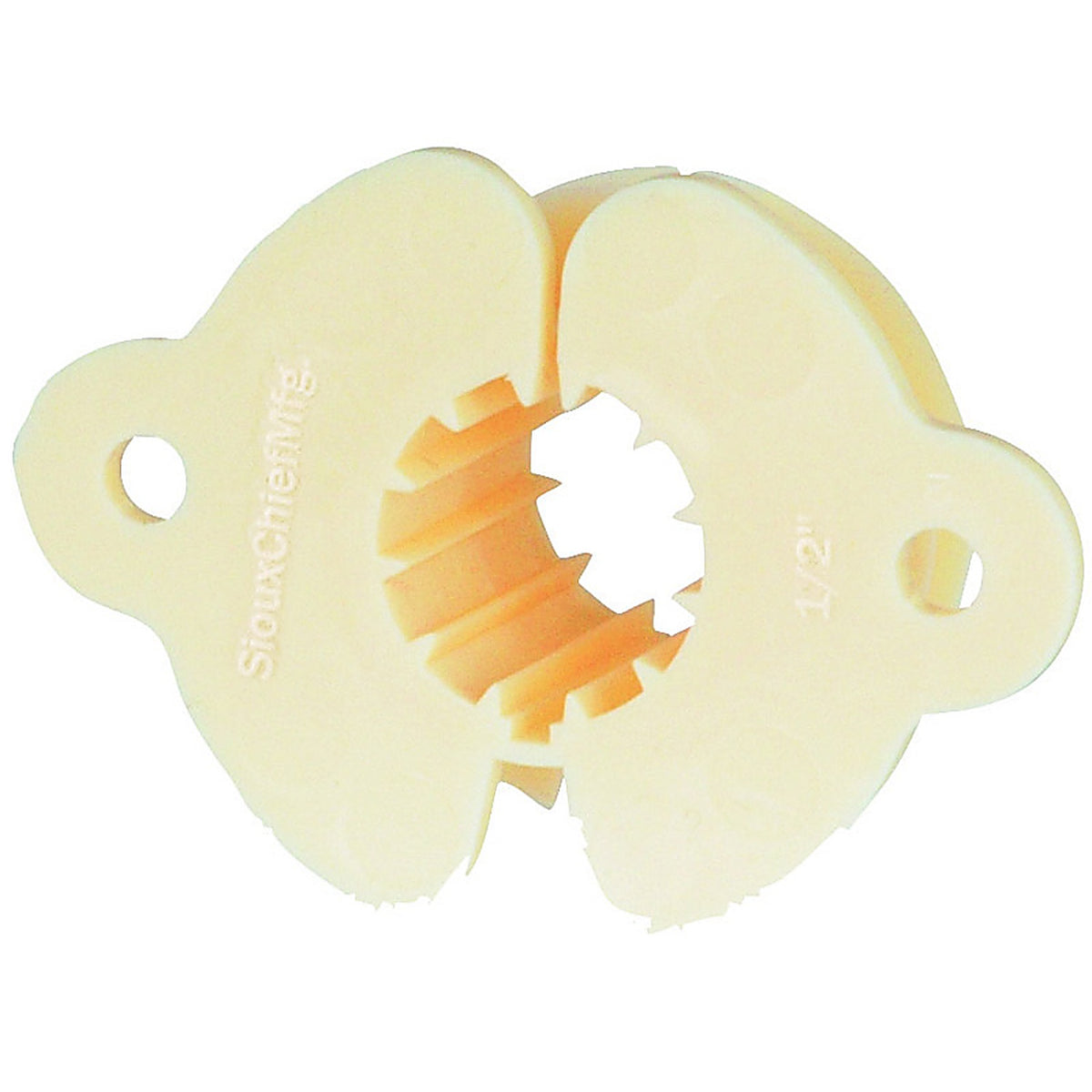 Sioux Chief 558-3PK2 EZGlide 3/4 in. Natural Plastic Insulating Pipe Clamps