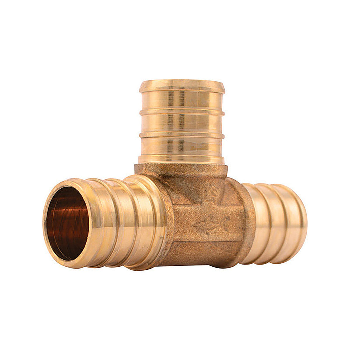 SharkBite UC370LFA 3/4 in. PEX x 3/4 in. Dia. PEX Brass Tee