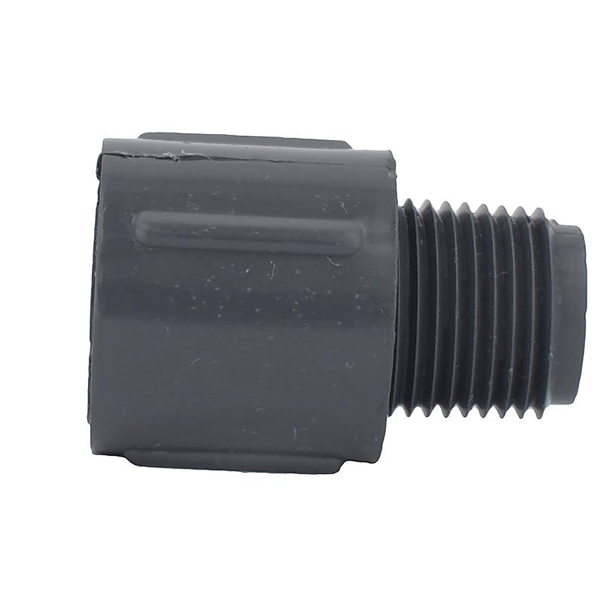 Charlotte Pipe PVC 08109 0600 1/2 in. Slip x 1/2 in. Dia. MPT PVC Adapter