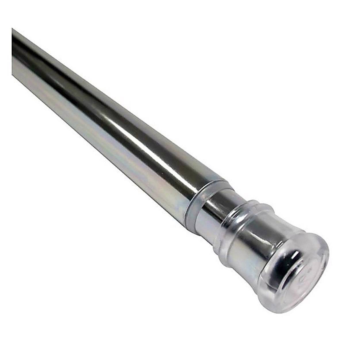 Zenith Home 506S Shower Curtain Rod 72 in. L Silver