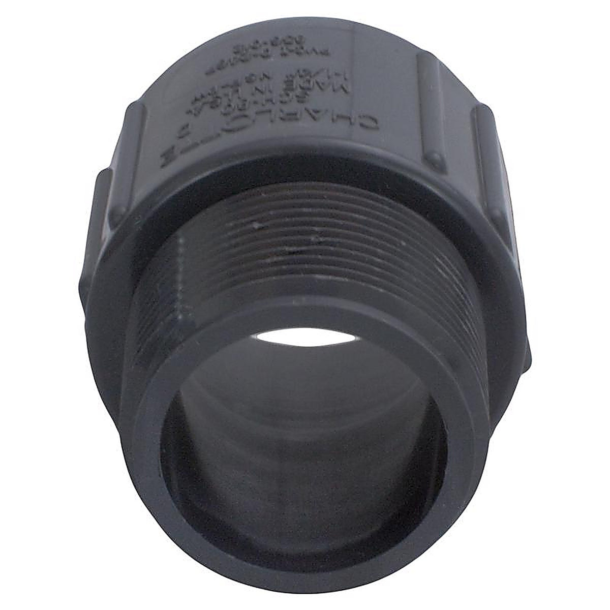 Charlotte Pipe PVC 08109 0800 3/4 in. Slip x 3/4 in. Dia. MPT PVC Adapter