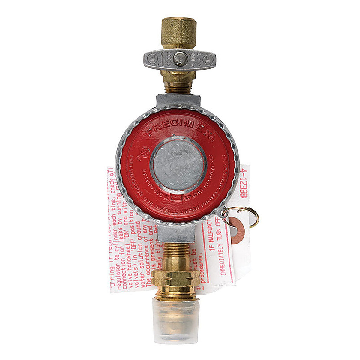 Mueller 112-551 1/4 in. Dia. x 1/4 in. Dia. Brass/Plastic High Pressure Regulator