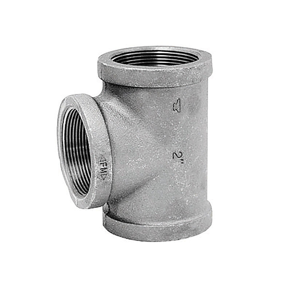 Anvil 8700120903 1/2 in. FPT x 1/2 in. Dia. FPT Galvanized Malleable Iron Tee