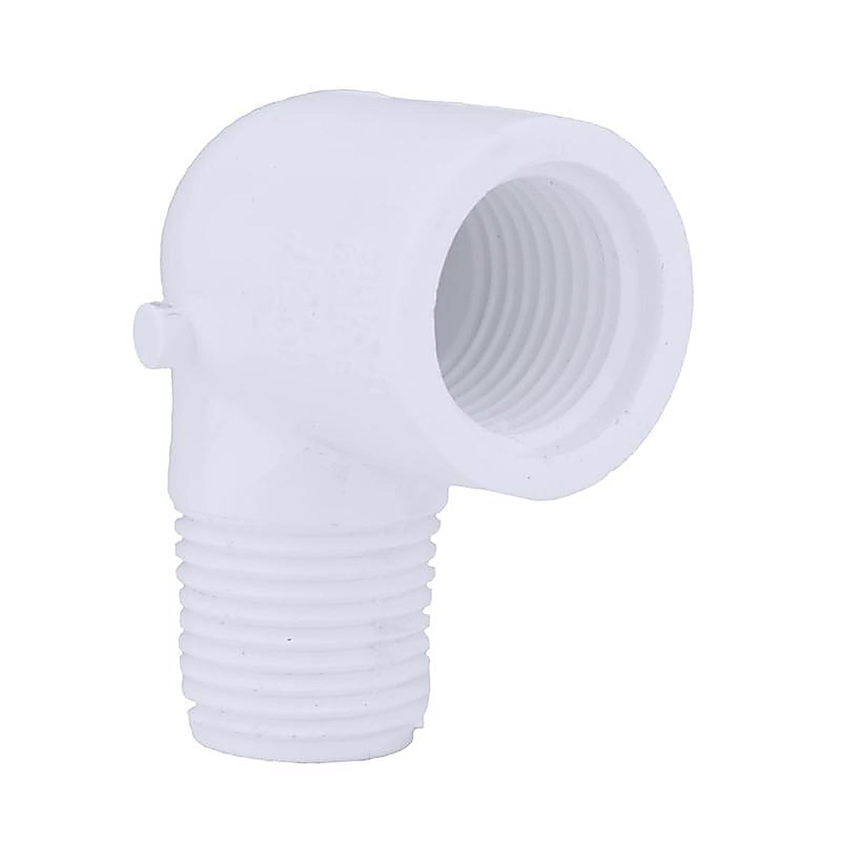 Charlotte Pipe PVC023071000 Schedule 40 1 in. MPT x 1 in. Dia. FPT PVC Elbow