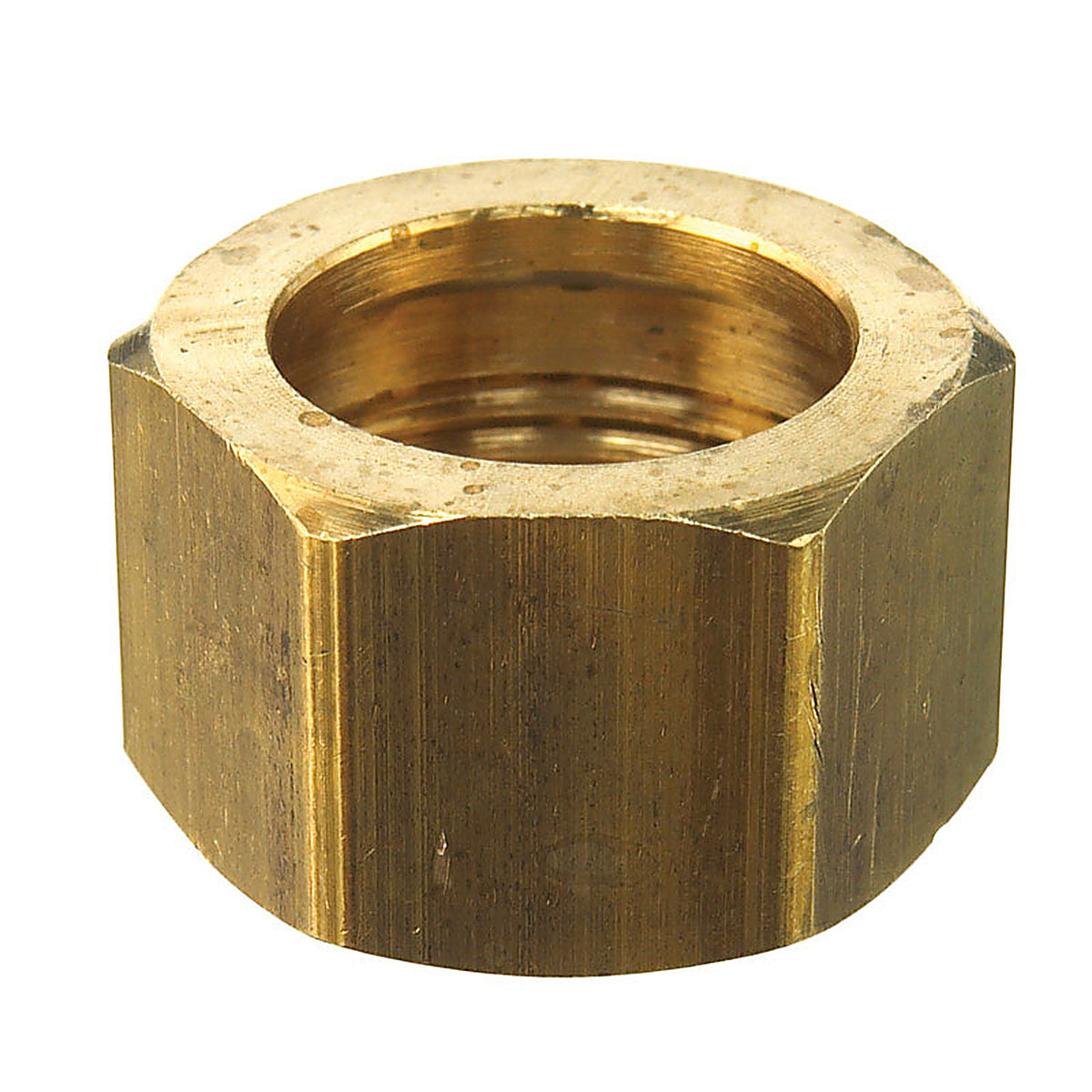 JMF 41226 5/8 in. Compression x 5/8 in. Dia. Compression Brass Nut