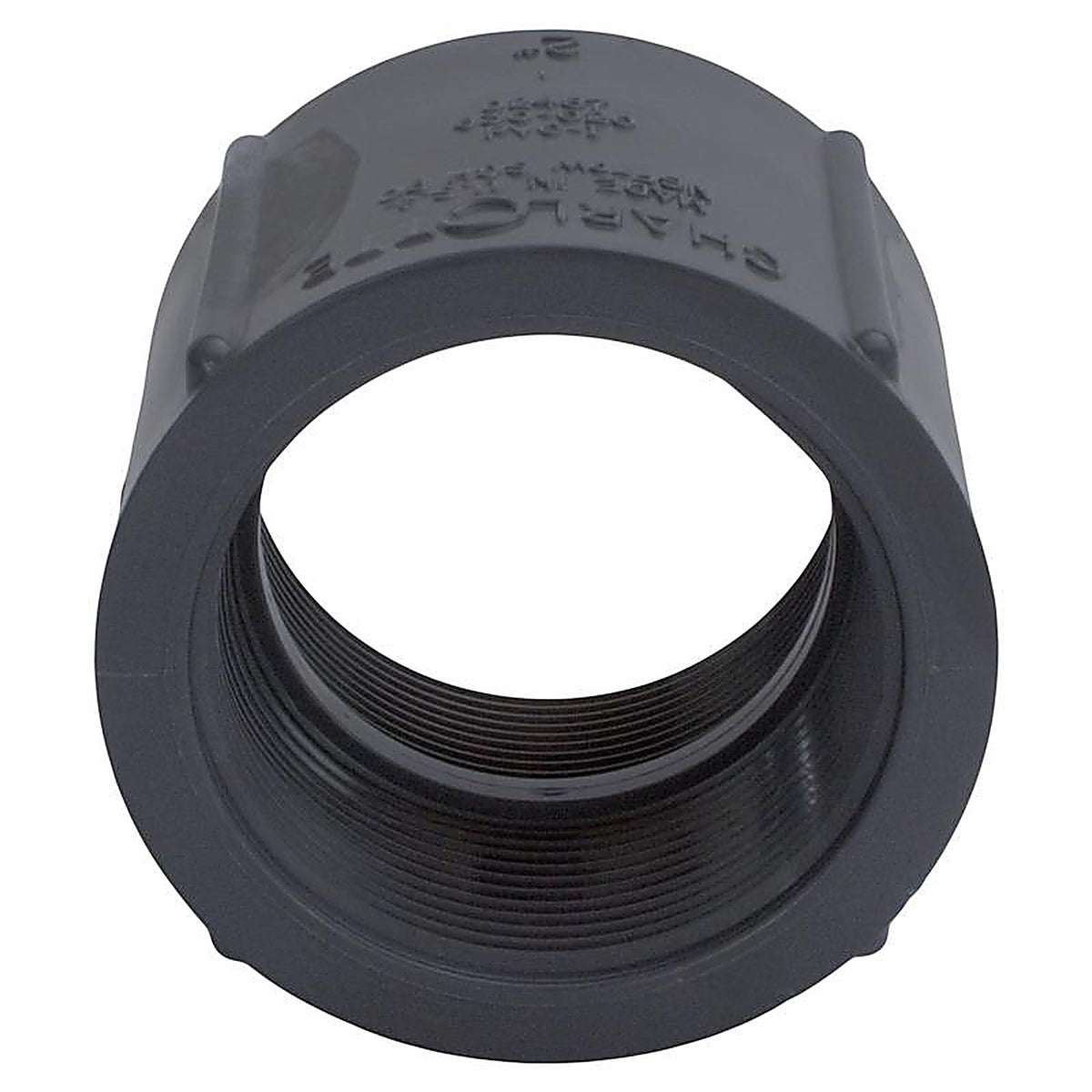 Charlotte Pipe PVC 08102 2000 Schedule 80 2 in. FPT x 2 in. Dia. FPT PVC Coupling
