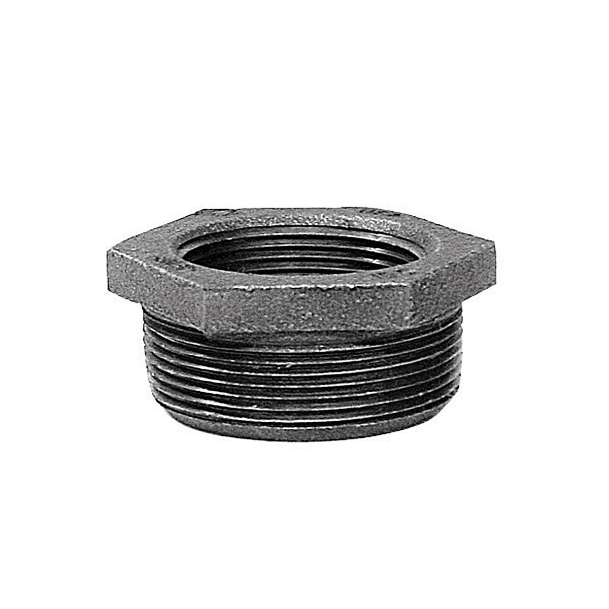 Anvil 8700130902 1-1/4 in. MPT x 1/2 in. Dia. FPT Galvanized Malleable Iron Hex Bushing