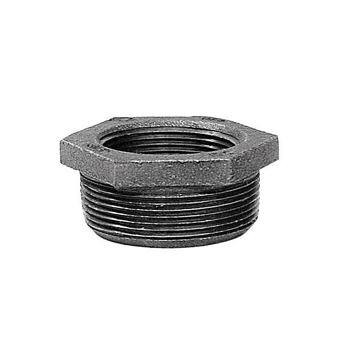 Anvil 8700131009 1-1/4 in. MPT x 1 in. Dia. FPT Galvanized Malleable Iron Hex Bushing