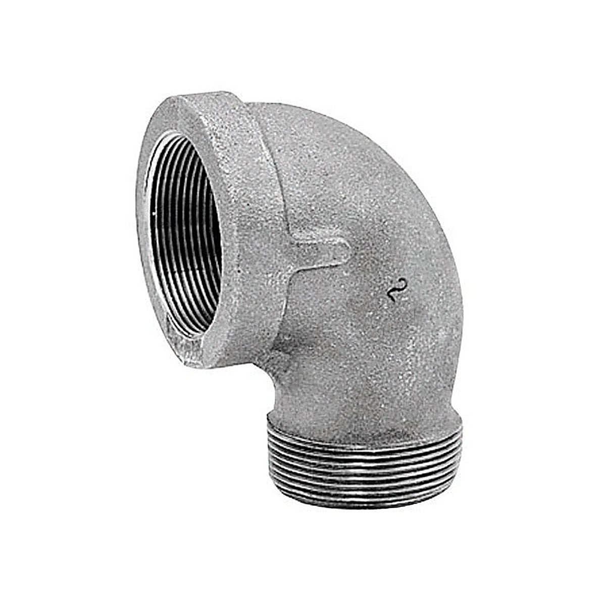 Anvil 8700127700 3/8 in. FPT x 3/8 in. Dia. FPT Galvanized Malleable Iron Street Elbow