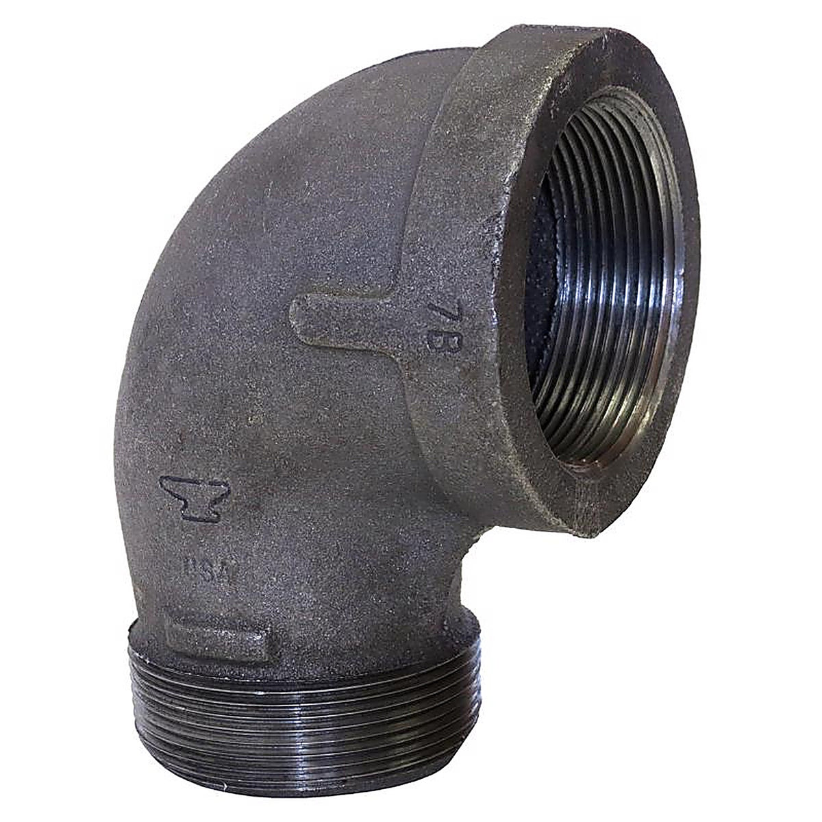 Anvil 8700127858 1 in. FPT x 1 in. Dia. FPT Galvanized Malleable Iron Street Elbow