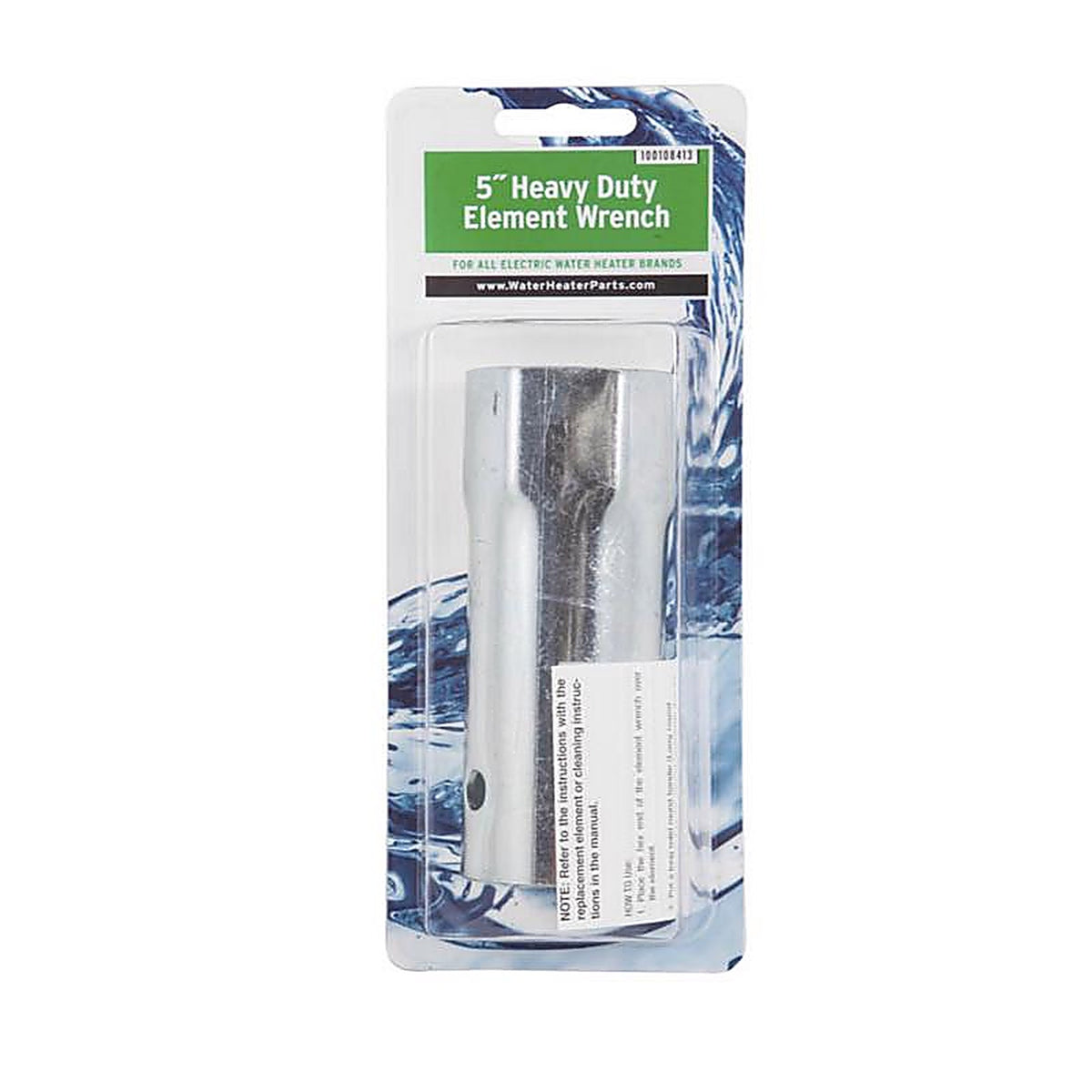 Reliance 100108413 Steel Electric Element Wrench 5 in. L 1-1/2 in.