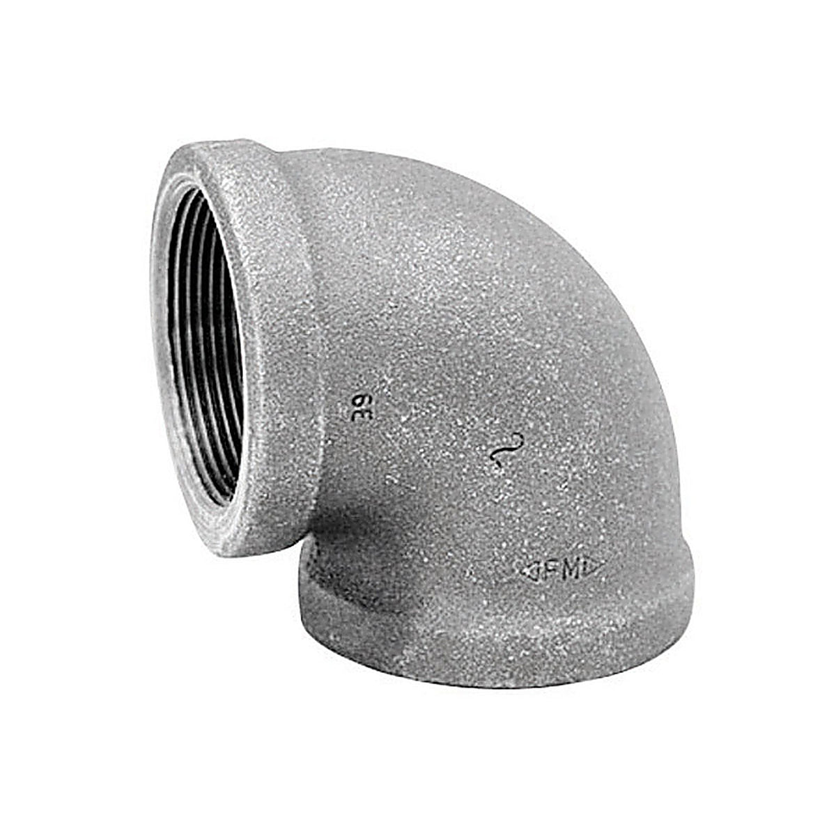 Anvil 8700123709 1/2 in. FPT x 1/2 in. Dia. FPT Black Malleable Iron 90 Degree Elbow