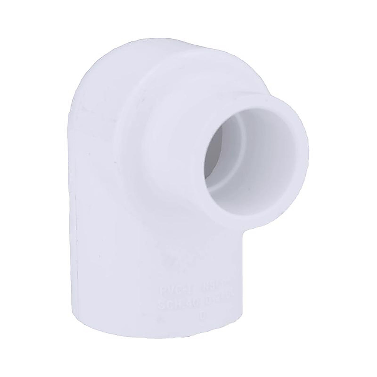 Charlotte Pipe PVC 02300 4000 Schedule 40 1 in. Slip x 1/2 in. Dia. Slip PVC Elbow