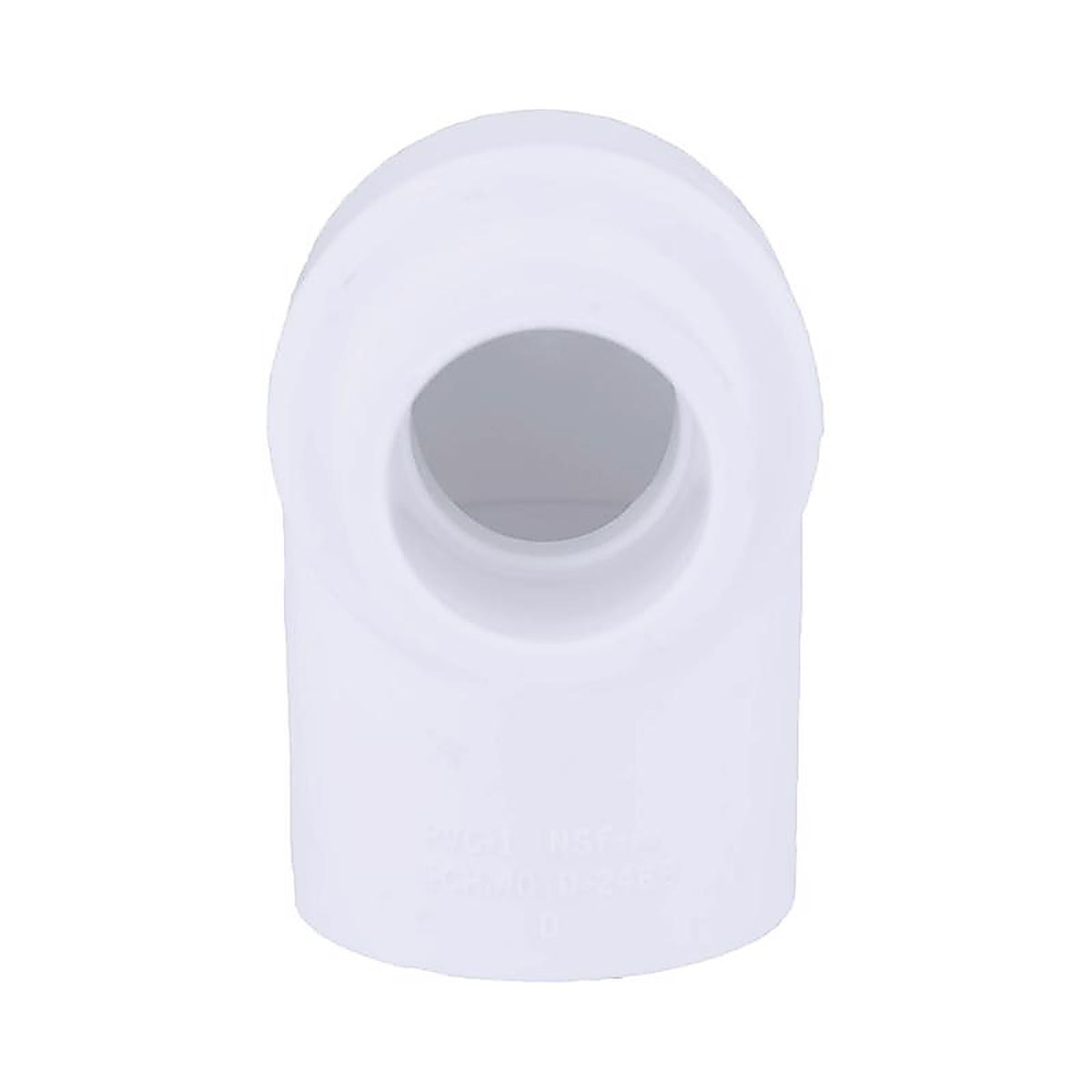 Charlotte Pipe PVC 02300 4000 Schedule 40 1 in. Slip x 1/2 in. Dia. Slip PVC Elbow