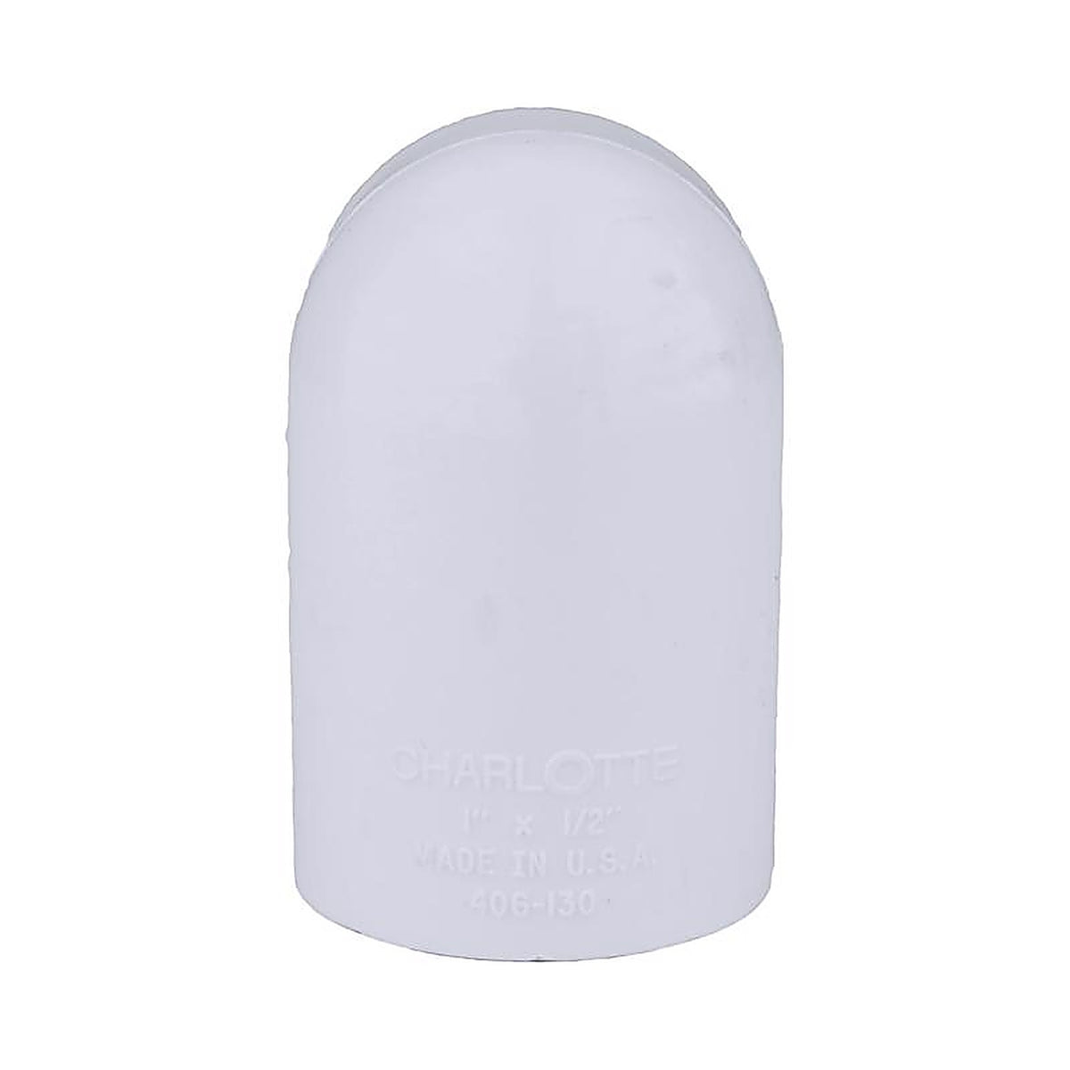 Charlotte Pipe PVC 02300 4000 Schedule 40 1 in. Slip x 1/2 in. Dia. Slip PVC Elbow