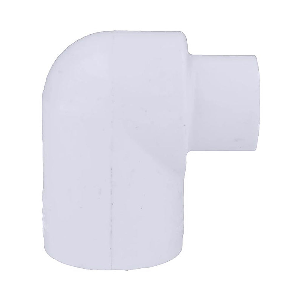 Charlotte Pipe PVC 02300 4000 Schedule 40 1 in. Slip x 1/2 in. Dia. Slip PVC Elbow