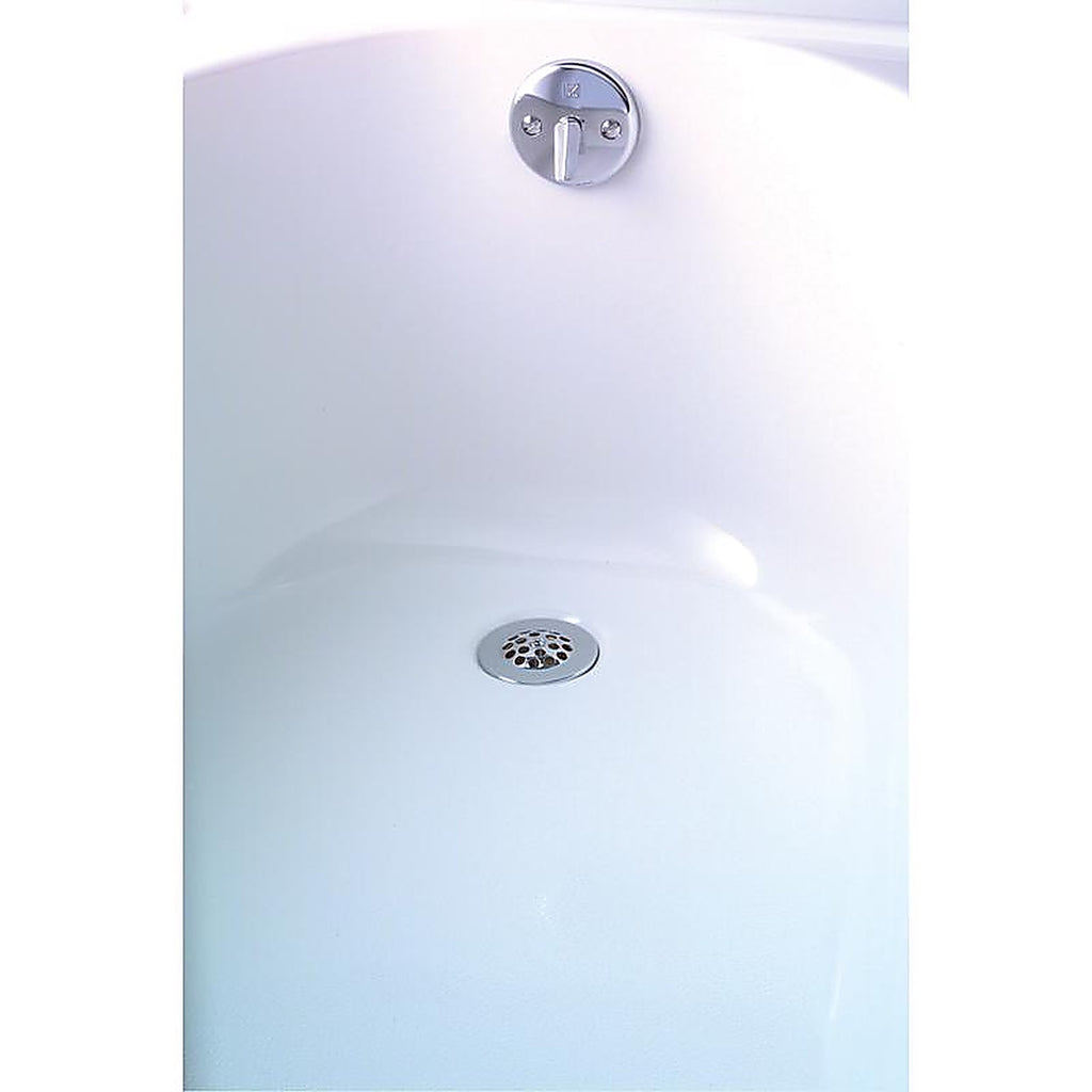 Keeney 64B 1-1/2 in. Dia. Chrome Plastic Triplever Bath Drain