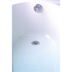 Keeney 64B 1-1/2 in. Dia. Chrome Plastic Triplever Bath Drain