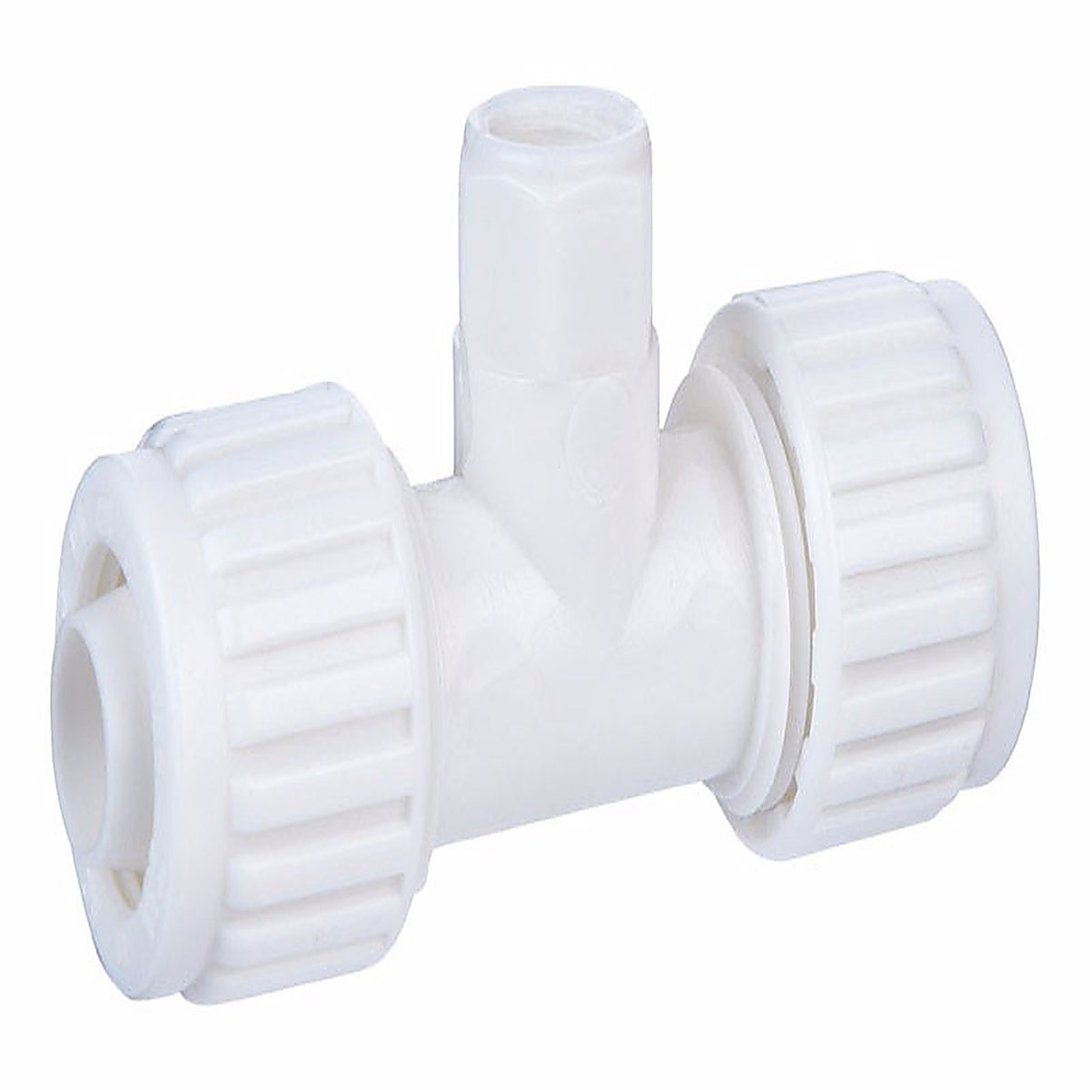 Flair-It 16834 PEX 1/2 in. Dia. x 1/2 in. Dia. Tee Connector White 1/Pack