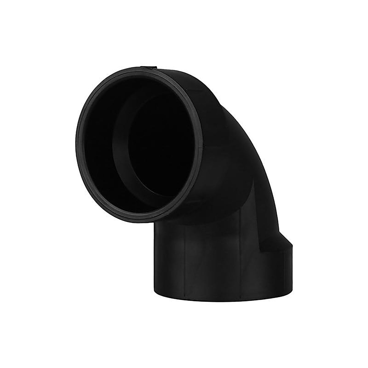 Charlotte Pipe ABS003000600 1-1/2 in. Hub x 1-1/2 in. Dia. Hub ABS 90 Degree Elbow