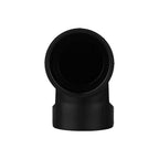 Charlotte Pipe ABS003000600 1-1/2 in. Hub x 1-1/2 in. Dia. Hub ABS 90 Degree Elbow