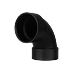 Charlotte Pipe ABS003001000 3 in. Hub x 3 in. Dia. Hub ABS 90 Degree Elbow