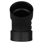 Charlotte Pipe ABS003211000 3 in. Hub x 3 in. Dia. Hub ABS 45 Degree Elbow