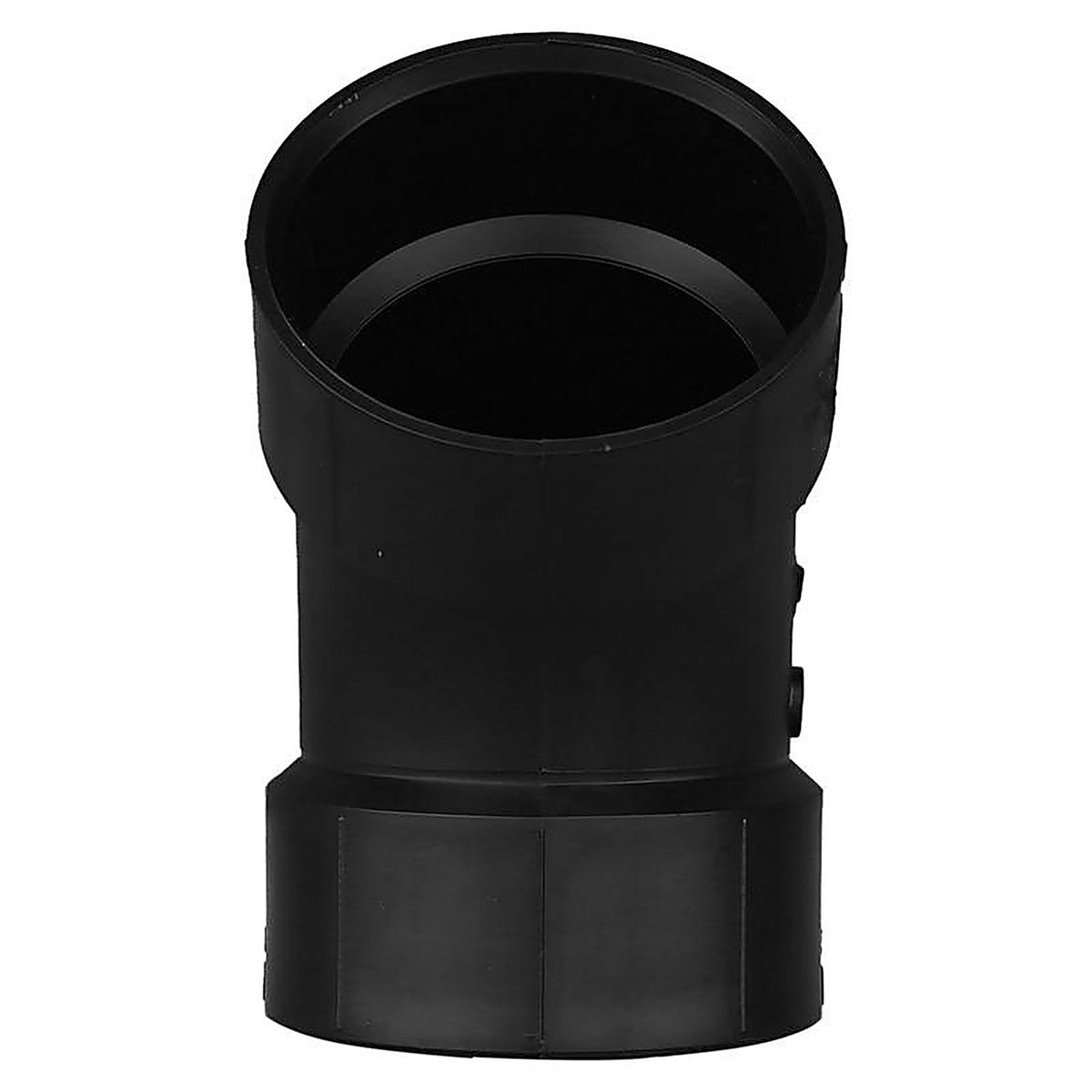 Charlotte Pipe ABS003211000 3 in. Hub x 3 in. Dia. Hub ABS 45 Degree Elbow