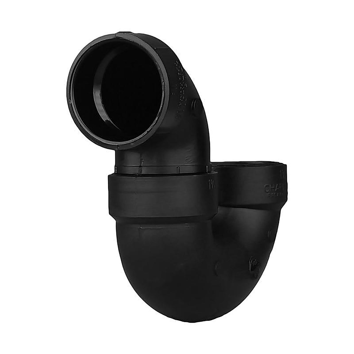Charlotte Pipe ABS00706X0600 1-1/2 in. Hub x 1-1/2 in. Dia. Hub ABS P-Trap