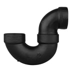 Charlotte Pipe ABS00706X0600 1-1/2 in. Hub x 1-1/2 in. Dia. Hub ABS P-Trap